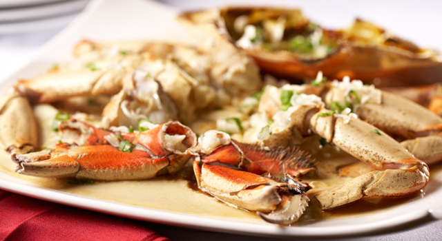 Steamed Eggs with B.C. Dungeness Crab and Green Onions by Chef Tony Luk