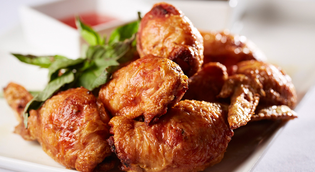 Boneless Chicken Wings Stuffed With Alberta Minced Pork by Chef Raymond Cheung