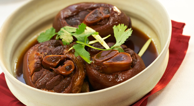 Taiwanese Style Braised Alberta Ham Hock by Chef Leung Pong Wing